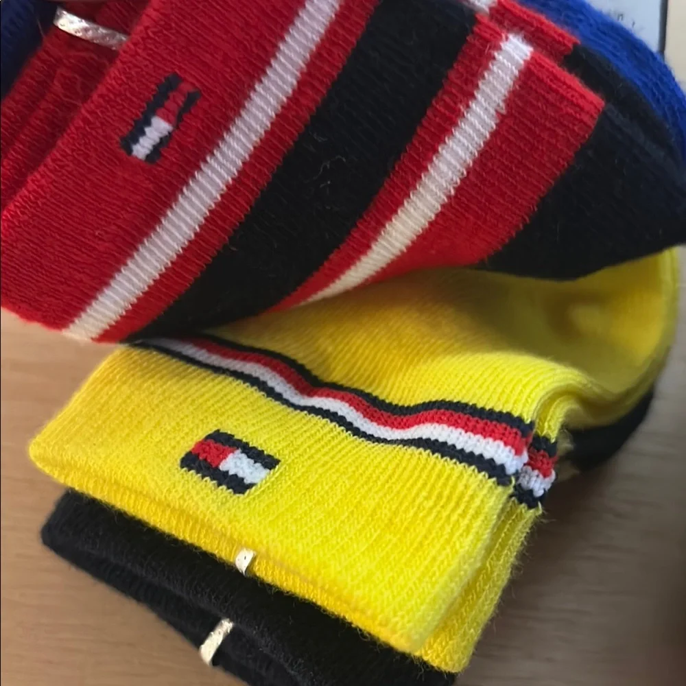 Tommy Hilfiger infant 6-12 Colorful Socks Set 3 packs